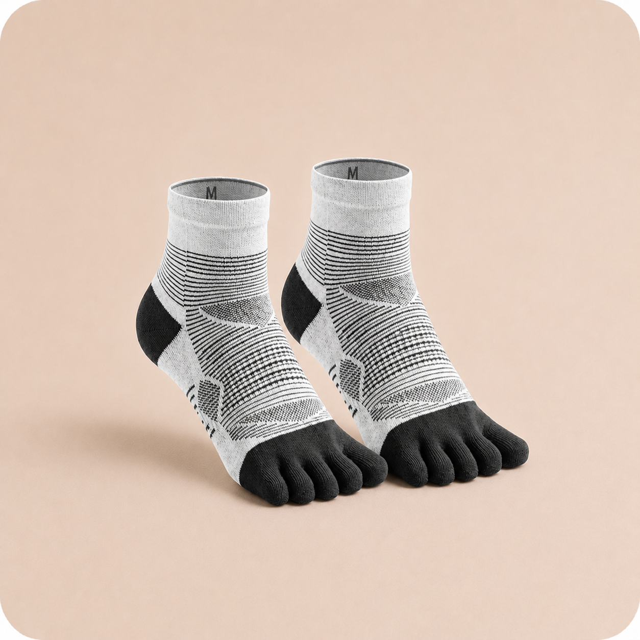 PureStride™ | Chaussettes Running Anti-Frottement Sport (Maintien Renforcé)