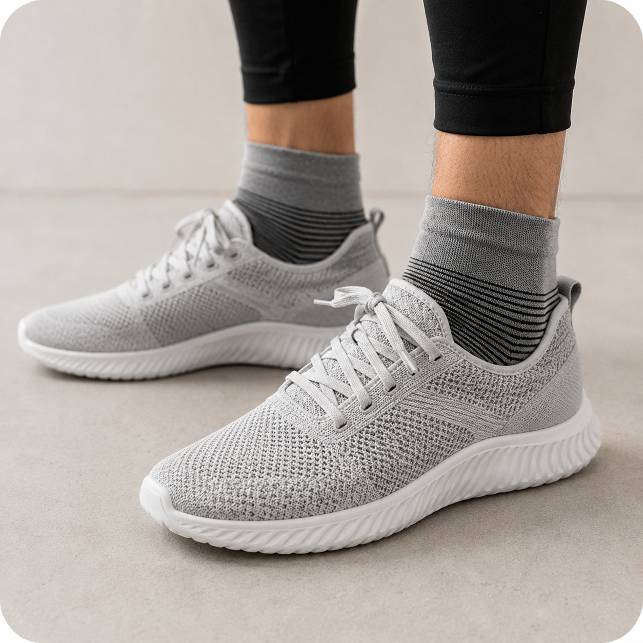 PureStride™ | Chaussettes Running Anti-Frottement Sport (Maintien Renforcé)