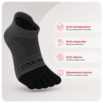 PureStride™ | Chaussettes technologie Coolmax anti ampoules